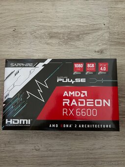 Grafická karta sapphire pulse radeon rx 6600 - 3