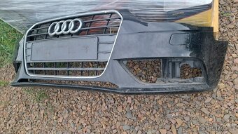 Prodam přední nárazník Audi A4 B8 včetně masky - 3