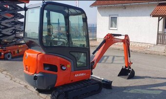 Minibagr Kubota KX016-4 – rok 2015 – profi stav - 3