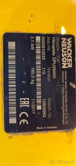 Vibrační deska Wacker Neuson 2540H - 3