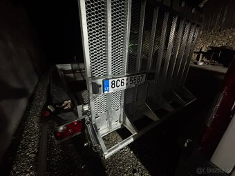 Přívěsný vozík Martz BAU 350/3 3500kg NA PŘEPRAVU BAGRŮ - 3