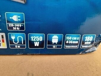 Průmyslový mokro suchý vysavač Kraftronic 1250 W - 3