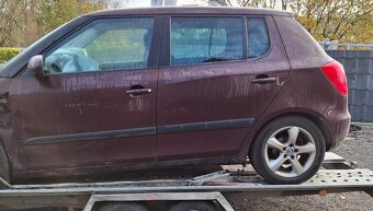 nd z škoda fabia 2 1.4 63kw vinová modrá stříbrná roso - 3