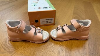 Dívčí dětské boty, sandály, bačkůrky Ponte vel 28 - 3