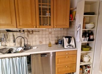 Kuchyně javor masiv se spotřebiči,5714 - 3