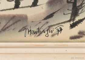 Ilja Hartinger - Zima na Valašsku - obraz - 3