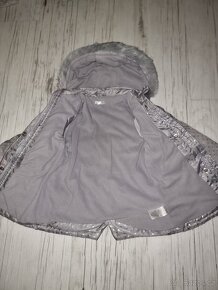 Dívčí zimní kabátek 92 cm - 3