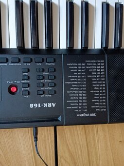 Klávesy ARK Fox 168 - 3