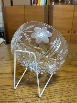 Mísa z broušeného skla - 3