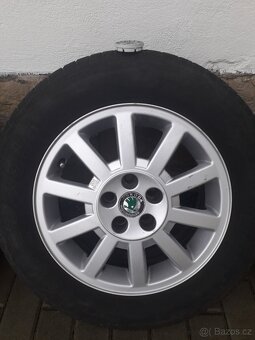 Letní ALU kola 195/65/15 Octavia 1 - 3