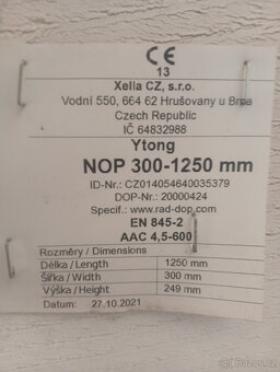 Překlady Ytong NEP a NOP - 3