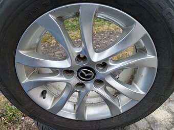 Originál ALU kola Mazda R16 + pneu - 3