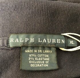 Ralph Lauren polo originál XL (nové) - athletic cutt - 3