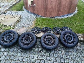 Plechové disky 5x100 R14 (Fabia,...) - 3