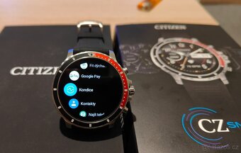 Pánské hodinky Citizen Bluetooth Touchscreen Smart Watch MX0 - 3