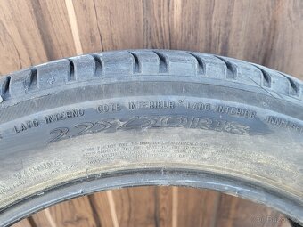 Prodám letní sadu pneu 225/50R18 Michelin - DOT 0322 - 3