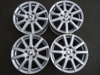 Alu disky na Škoda, 16", rozteč 5x112, ET 41 ,šíře 6,5J - 3