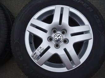 Alu disky origo VW, Škoda, 15", 5x100,ET 38, letní sada - 3