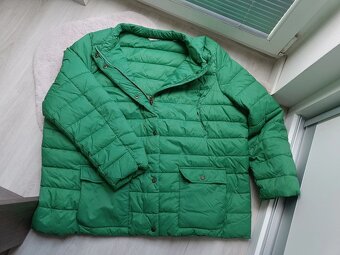 Zelená prošívaná bunda Tchibo, vel. 7XL - Nová - 3