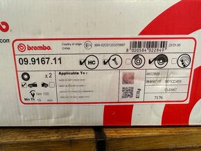 Sada brzd Brembo Octavia I, II/Golf V - 3