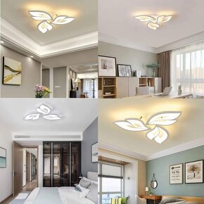 Nové LED stropní svítidlo stmívatelné - 3 listy - 3
