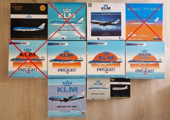 KOVOVÉ MODELY LETADEL 1:200 - 3