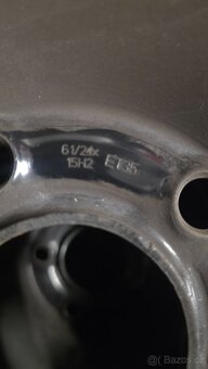 Plechové disky/kola a poklice Opel R15 - 3