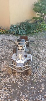 Čtyřkolka 50ccm 2T s vlečkem - 3