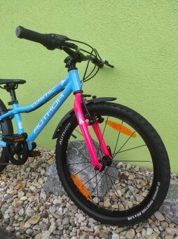 Značkové kolo Author Cosmic 20" (modrá/růžová) - 3