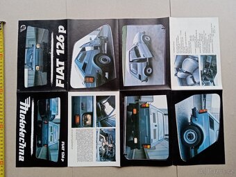 Polski Fiat 126p Maluch - prospekt, plakát, Mototechna - 3