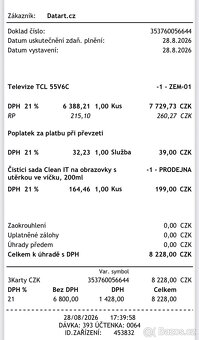 Tv TCL 55v6c 12 dni stará - 3