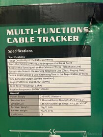 Vyhledávač kabelů MS6812 (Prozváněčka) - 3