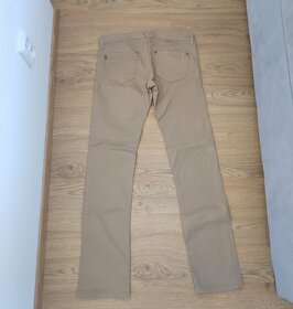 Hnědé dámské kalhoty / džíny - 3