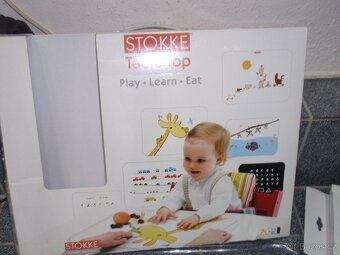DŘEVĚNÁ ROSTOUCÍ ŽIDLE STOKKE TRIPP TRAPP+BYBSET+TABLE TOP - 3