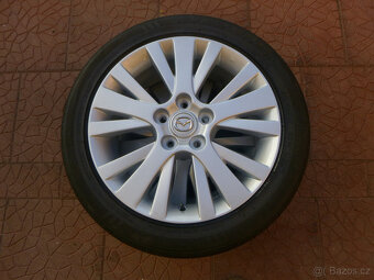 Letní sada alu disky originál Mazda 5x114,3 7Jx17 ET60 - 3