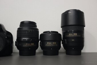 Nikon D5100 + 3 objektivy a příslušenství - 3