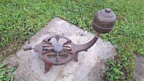 Plynový vařič G. Barthel, patent, norma III - 3