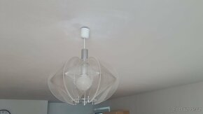 Elegantní retro lustr - plastové struny - 3
