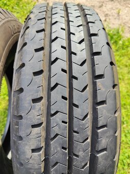 2 zátěžové letní pneumatiky General 185 r14C  8,6mm - 3