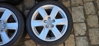Disky Audi A6 4G 17", 5x112, letní pneu 225/45/17 - pošlu - 3
