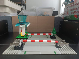 LEGO Train 9V 4532 Manual Level Crossing +návod - 3