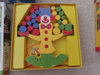 Puzzle Krtek, puzzle Djeco, Houpací klaun - 3