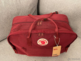 Prodám batoh značky Fjällräven Kanken Weekender Ox Red - 3