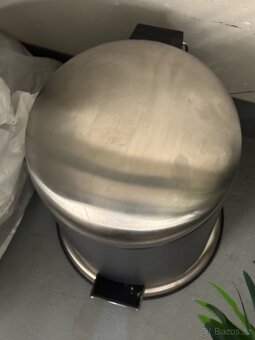 IKEA MJÖSA odpadkový koš s pedálem – tmavě šedý, 30 l - 3