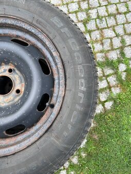 Sada zimních kol Citroen C3 195/65 R15, plechové disky - 3