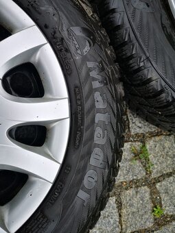 Hyundai i20 Kia plechová kola 14 ,zimnní pneu, poklice - 3