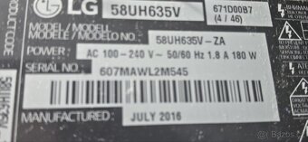 Televize LG 4k 58" LG 58UV635 Smart - 3