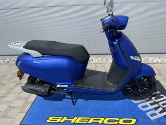 Scorpa/Sherco 50 4T Easy, nové moto, záruka 2roky, modrá - 3