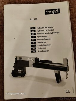 Štípačka na dřevo 5 tun - 3