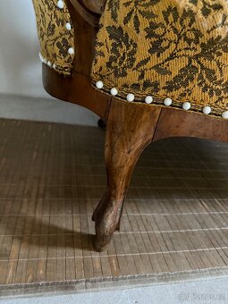 Stylové historické sofa - neorokoko/Ludvík Filip 19.st - 3